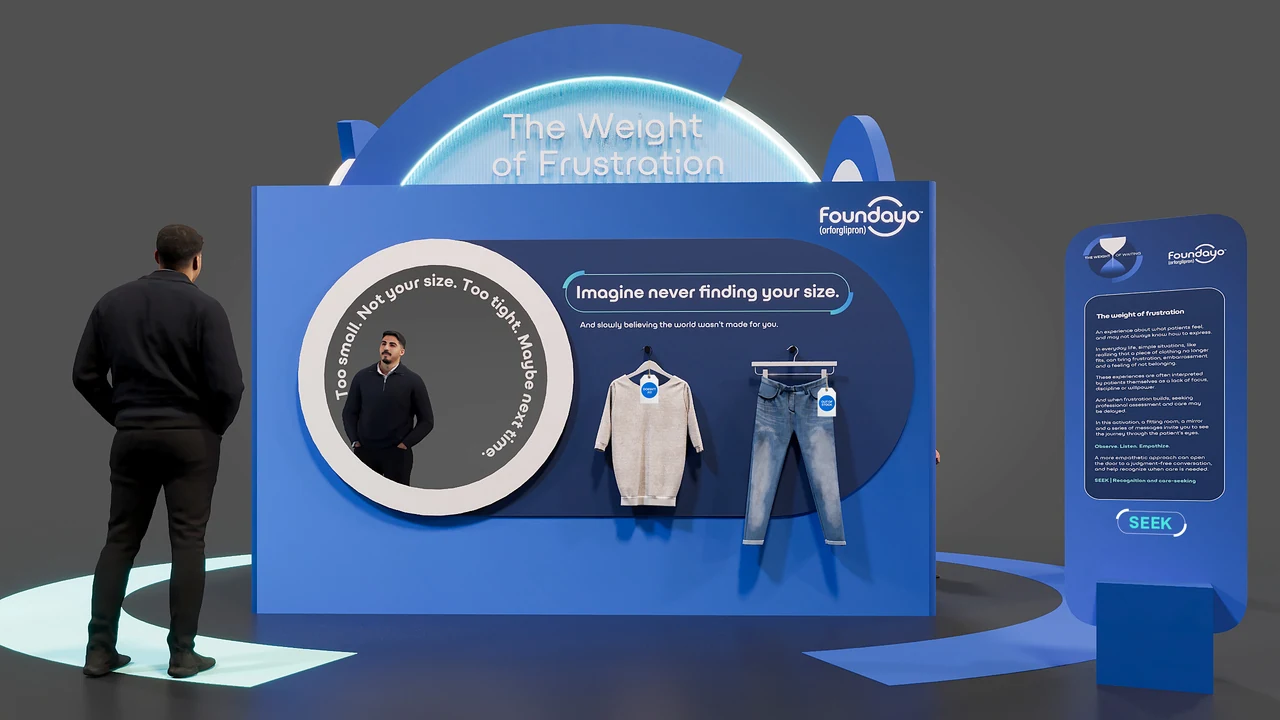 The Weight of Frustration (Fitting Room)