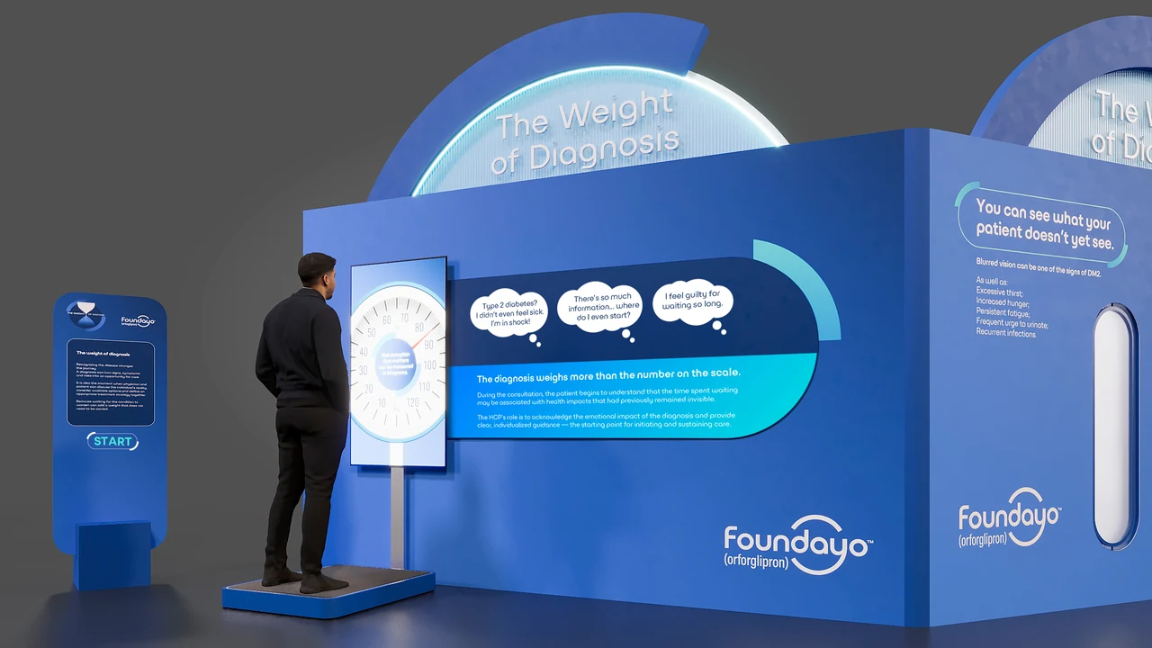 The Weight of Diagnosis (Scale + LED Screen) — visual 1