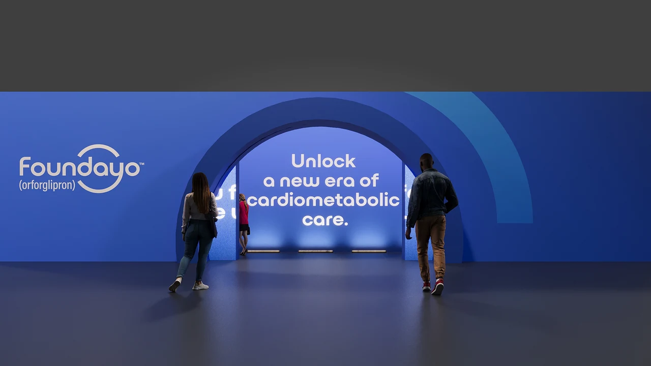 Transition from the Activation Circuit to the Plenary — "Unlock a new era of cardiometabolic care." — visual 4